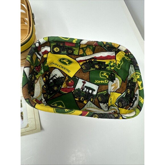 John Deere Tractor Longaberger Basket Liner Serving Solutions Protector Tea 2006 - Picture 6 of 16